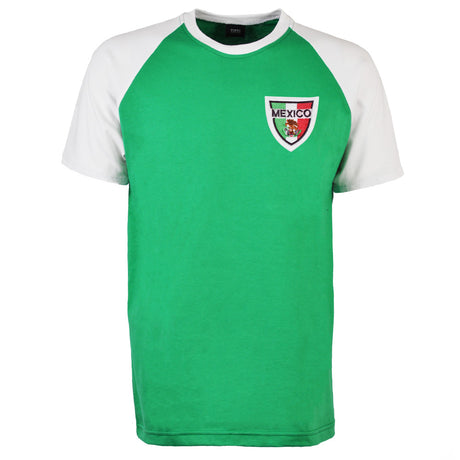 Kids Mexico Raglan Sleeve Green/White T-Shirt_0