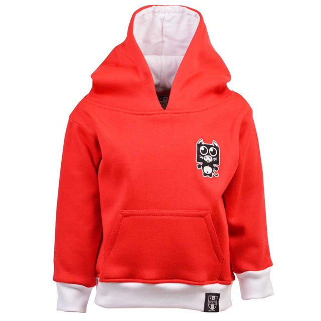 Kids Sunderland Hoodie - Red/White_0