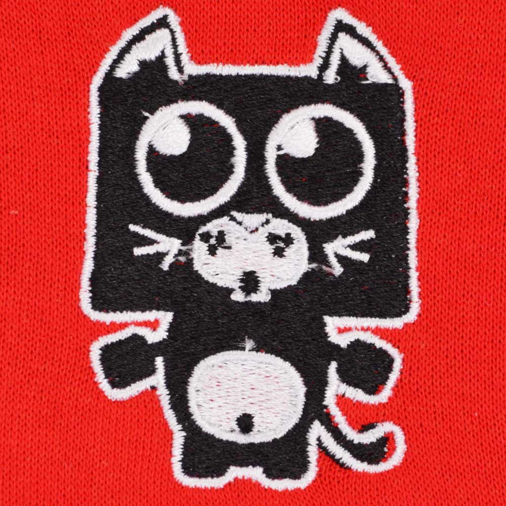 Kids Sunderland Hoodie - Red/White_1