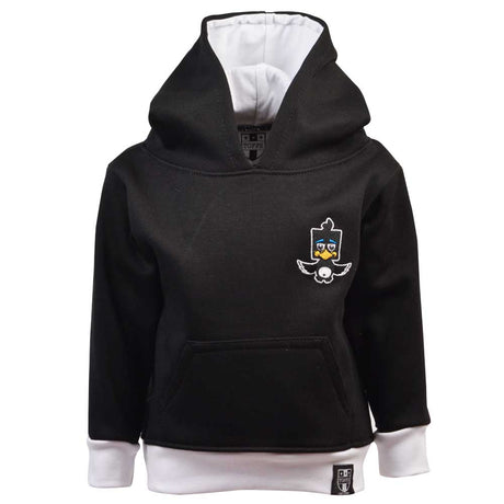 Kids Newcastle Hoodie - Black/White_0