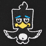 Kids Newcastle Hoodie - Black/White_1