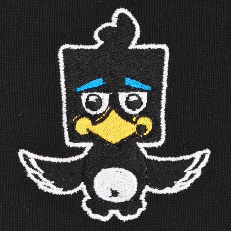 Kids Newcastle Hoodie - Black/White_1