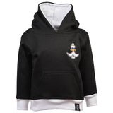 Kids Swansea Hoodie - Black/White_0