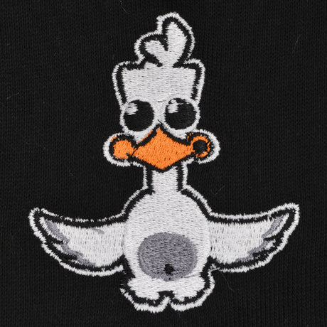 Kids Swansea Hoodie - Black/White_1