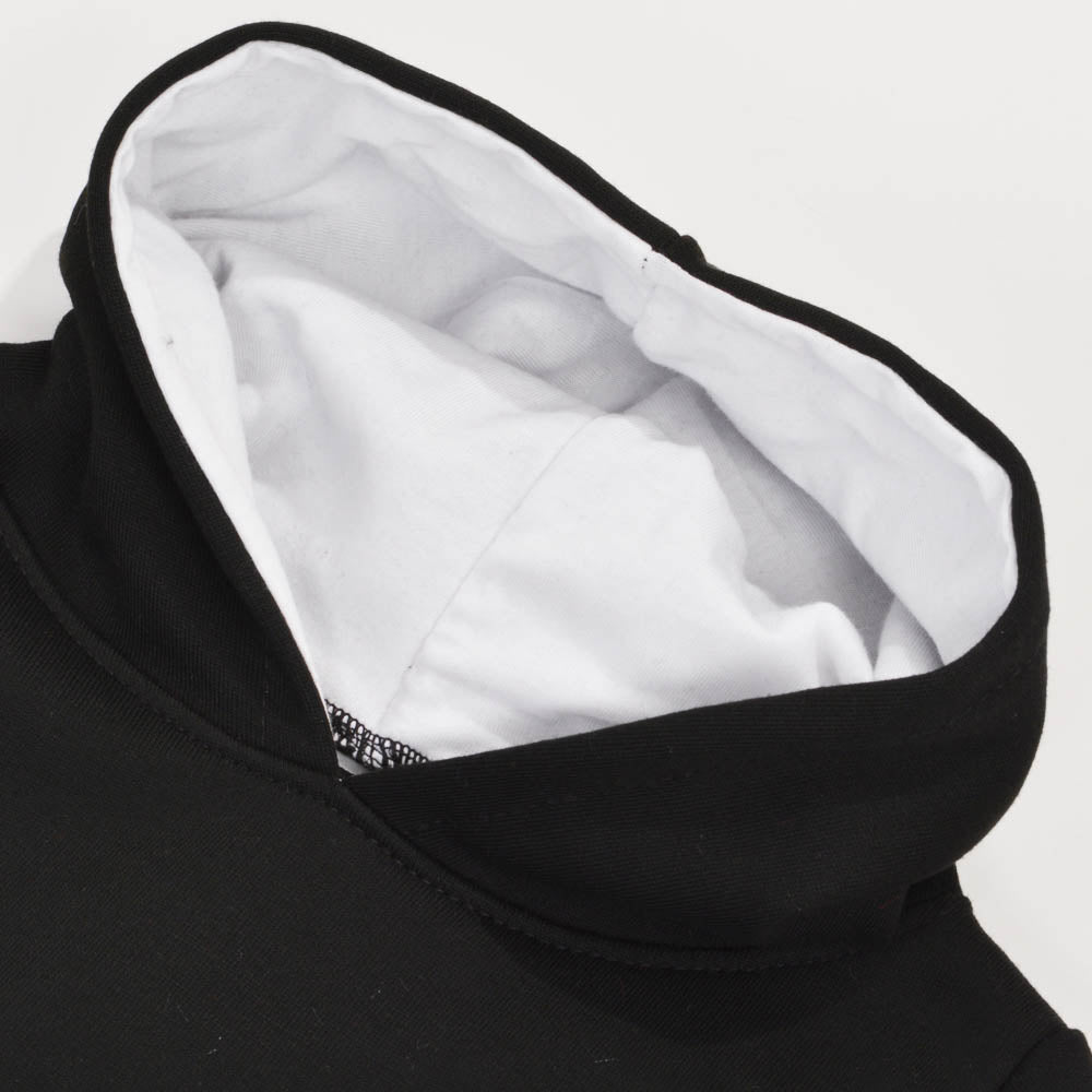Kids Swansea Hoodie - Black/White_2