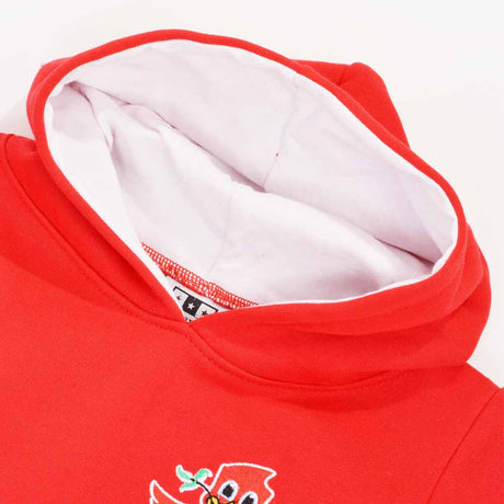 Kids Liverpool Hoodie - Red/White_2