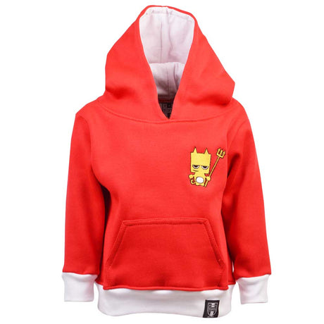 Kids Manchester Reds Hoodie - Red/White_0
