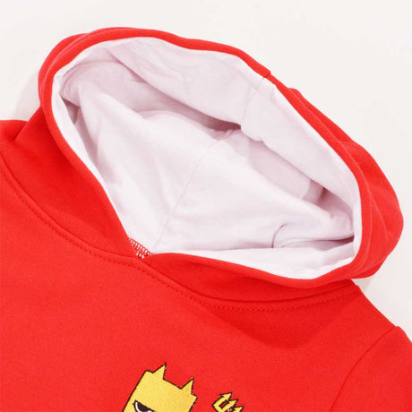 Kids Manchester Reds Hoodie - Red/White_2