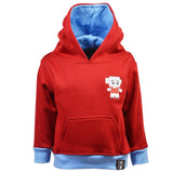 Kids Hammers Hoodie - Maroon/Sky_0