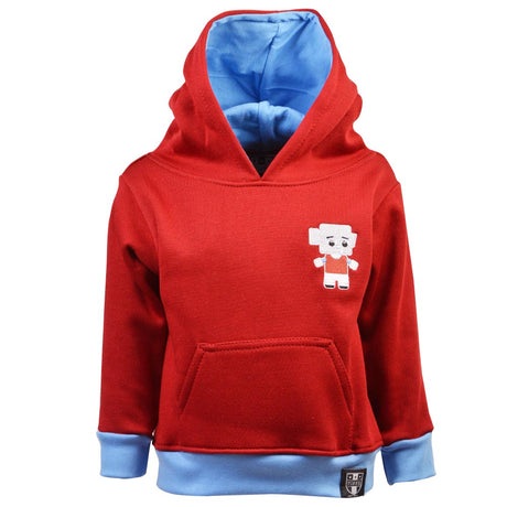 Kids Hammers Hoodie - Maroon/Sky_0