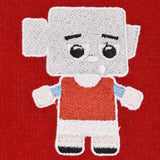 Kids Hammers Hoodie - Maroon/Sky_1