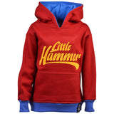 Kids Little Hammers Hoodie - Maroon/Sky_0