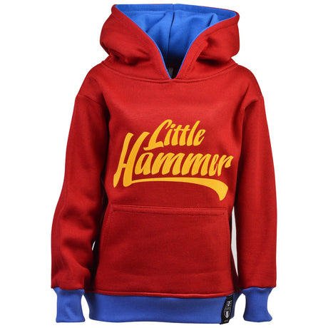 Kids Little Hammers Hoodie - Maroon/Sky_0