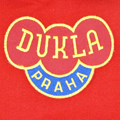 Kids Dukla Prague Hoodie - Maroon/Amber_1