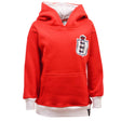 Kids England Hoodie - Red/White_0