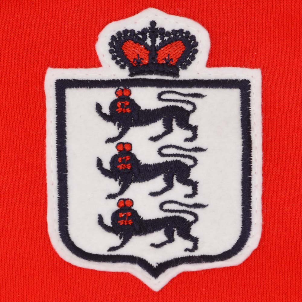 Kids England Hoodie - Red/White_1
