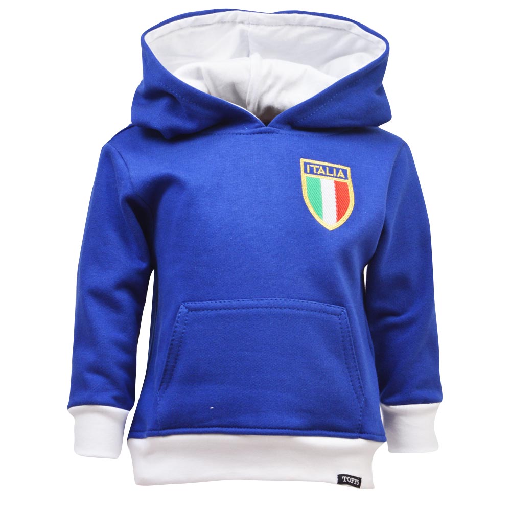 Kids Italy Hoodie - Royal/White_0