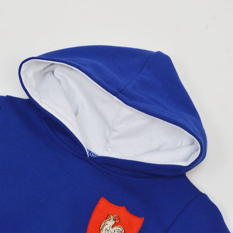 Kids France Hoodie - Royal/White_2
