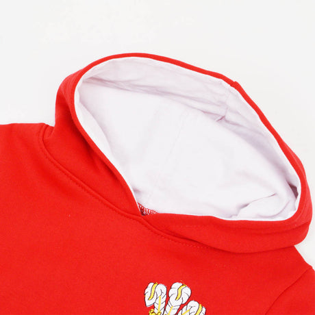 Kids Wales Hoodie - Red/White_2