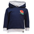 Kids England Hoodie - Navy/White_0