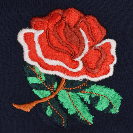 Kids England Hoodie - Navy/White_1
