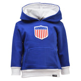 Kids USA Hoodie - Royal/White_0