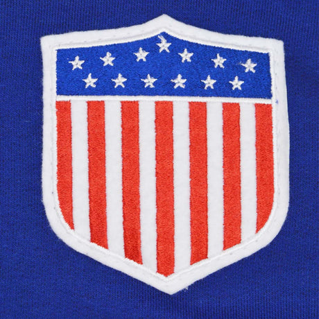 Kids USA Hoodie - Royal/White_1