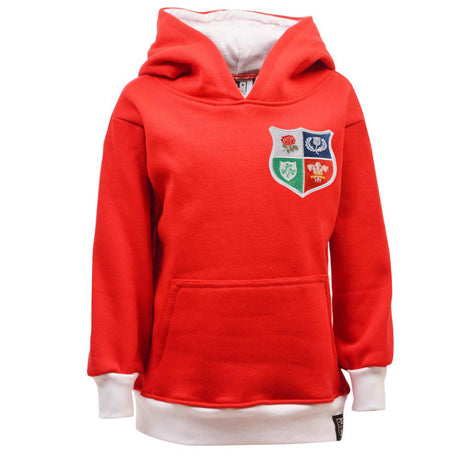 Kids British & Irish Lions1970's Hoodie - Red/White_0