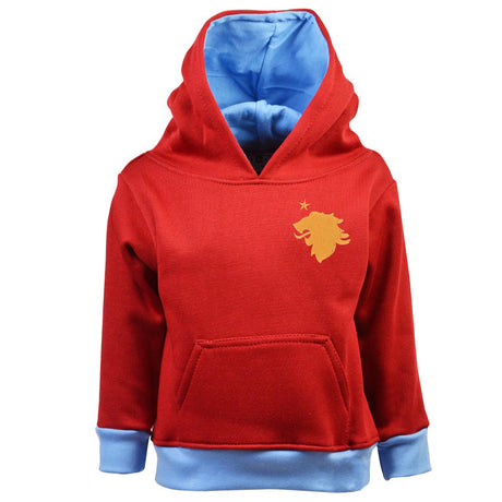 Kids Aston Villa Hoodie - Maroon/Sky_0