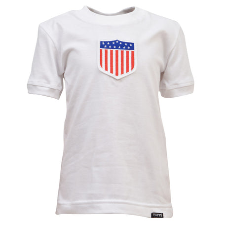 Kids USA Tee White_0