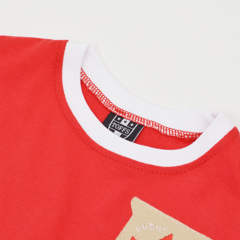 Kids Canada Tee Red/White Ringer_2