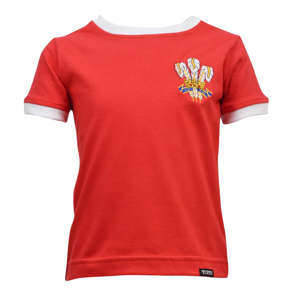 Kids Wales Tee Red/White Ringer_0