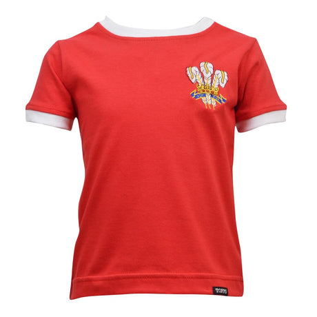 Kids Wales Tee Red/White Ringer_0