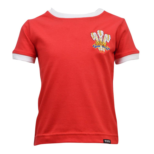 Kids Wales Tee Red/White Ringer_0