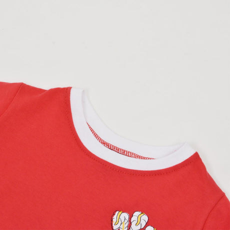Kids Wales Tee Red/White Ringer_2