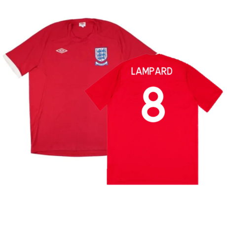 England 2010-11 Away Shirt (XL) (Good) (Lampard 8)_2