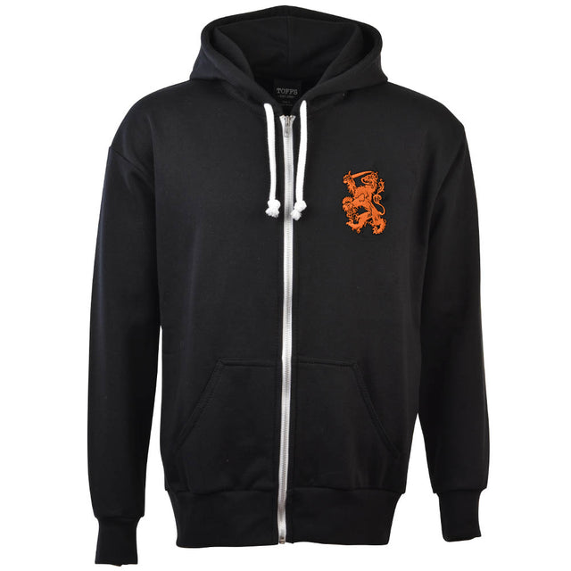 Holland Zipped Hoodie -  Black_0
