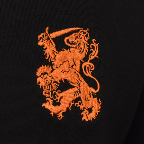Holland Zipped Hoodie -  Black_1